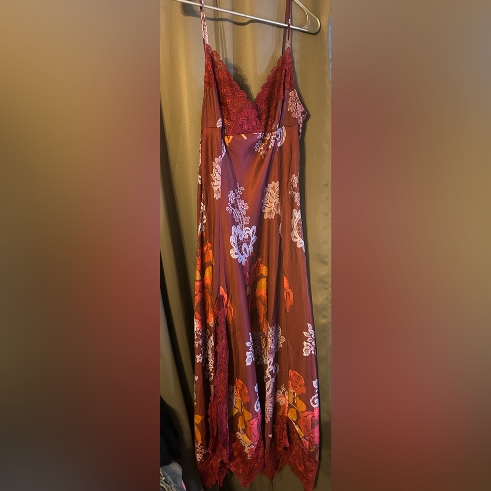 Free People can we talk midi slip